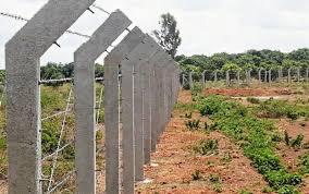 Residential Concrete Fence